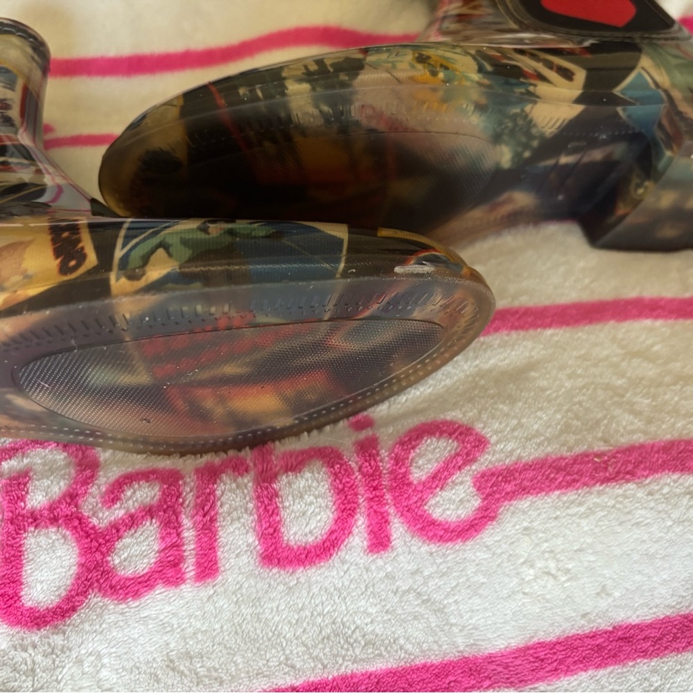 Love Moschino Graphic Rain Boots - Picture 8 of 9